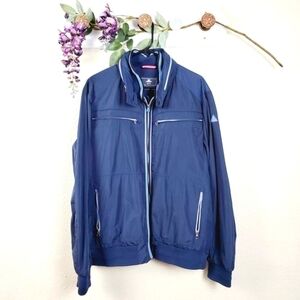 New Zealand Auckland Rahul Bomber Blue Jacket Coat